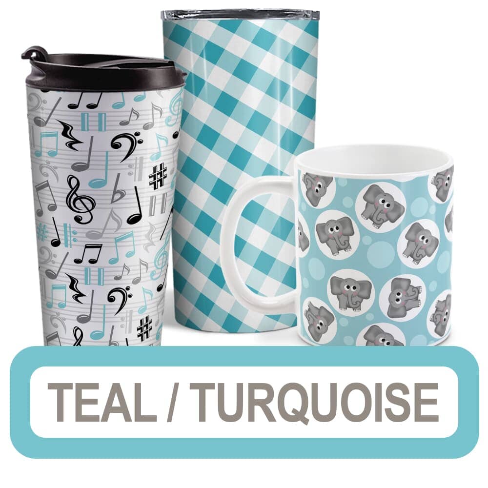 Teal and Turquoise