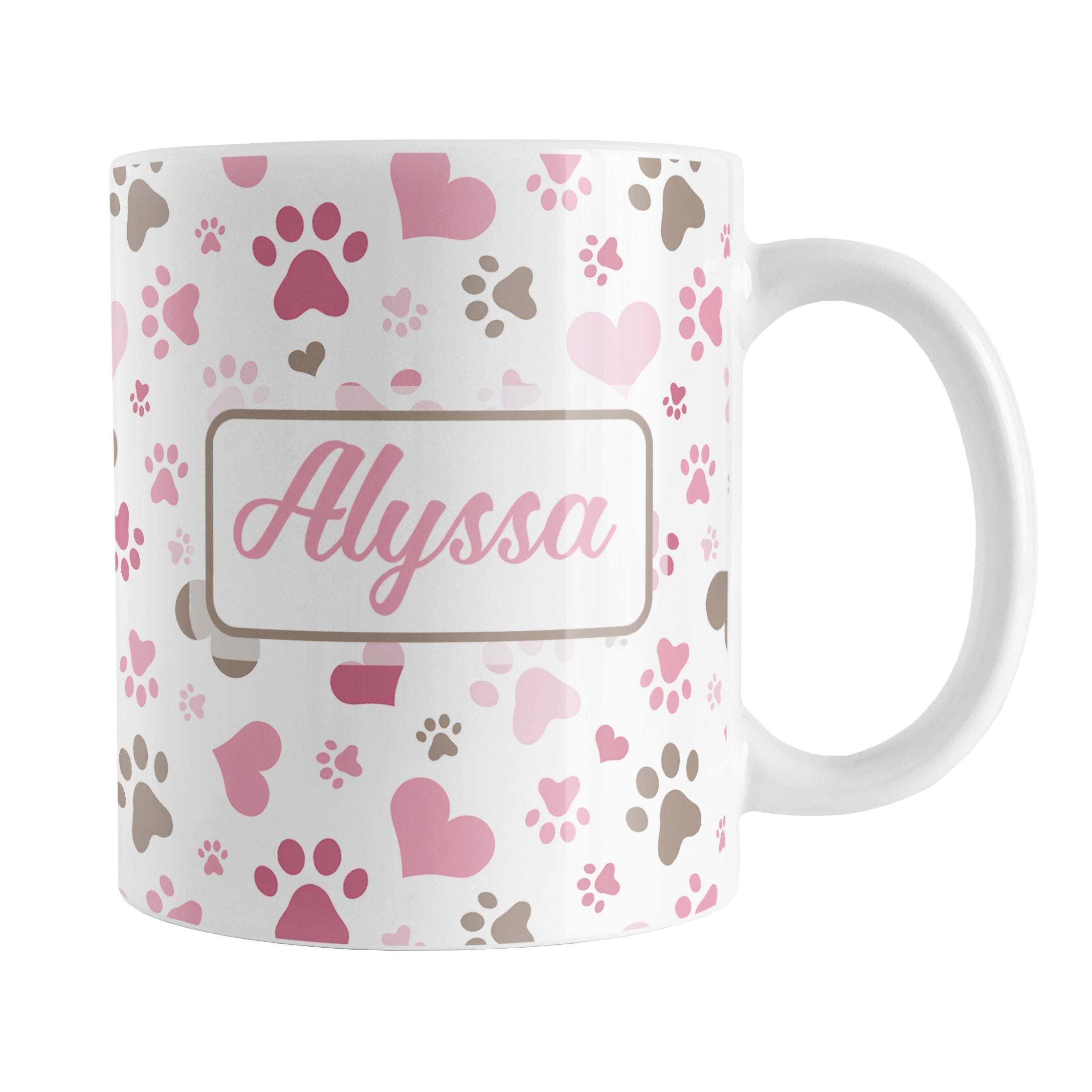 Our World Revolves Around Tiny Paws - Dog Personalized Custom Mug - Gift For Pet Owners, Pet Lovers main image 1