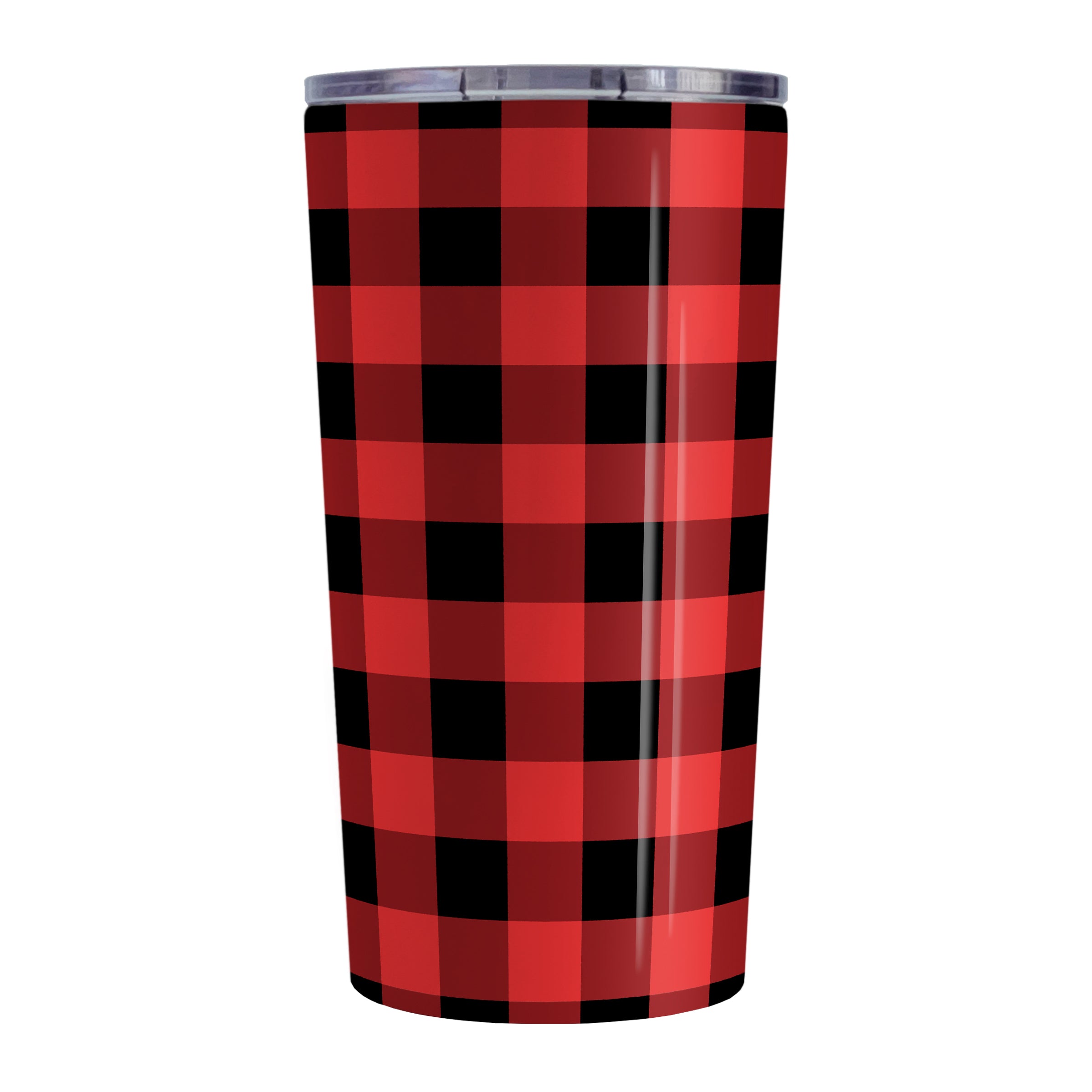 Red Plaid Christmas Skull Tumbler – RCS Blanks, LLC