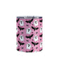 Ghosts Bats and Spiders Pink Halloween Tumbler Cup at Amy's Coffee Mugs