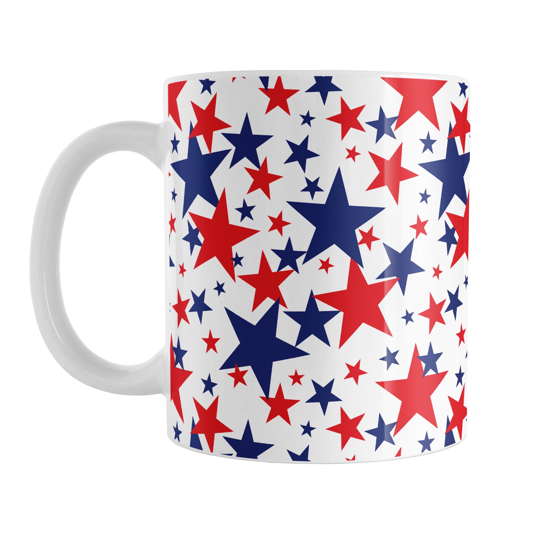 Patriotic Stars Mug for 4th of July