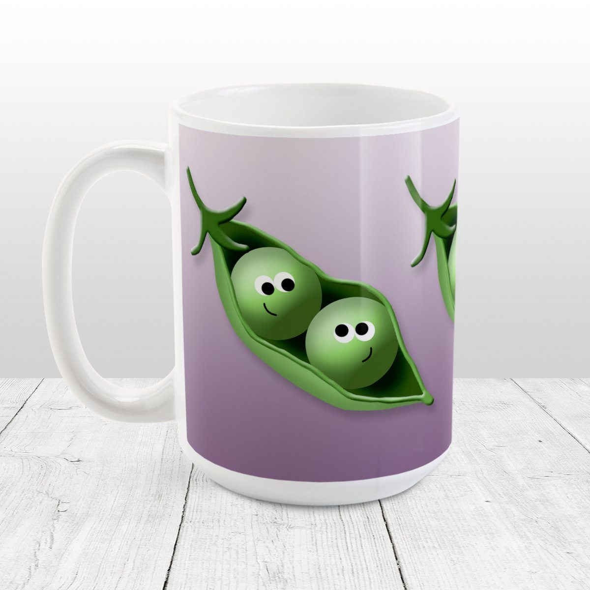 2 Peas in a Pod Mug at Amy's Coffee Mugs