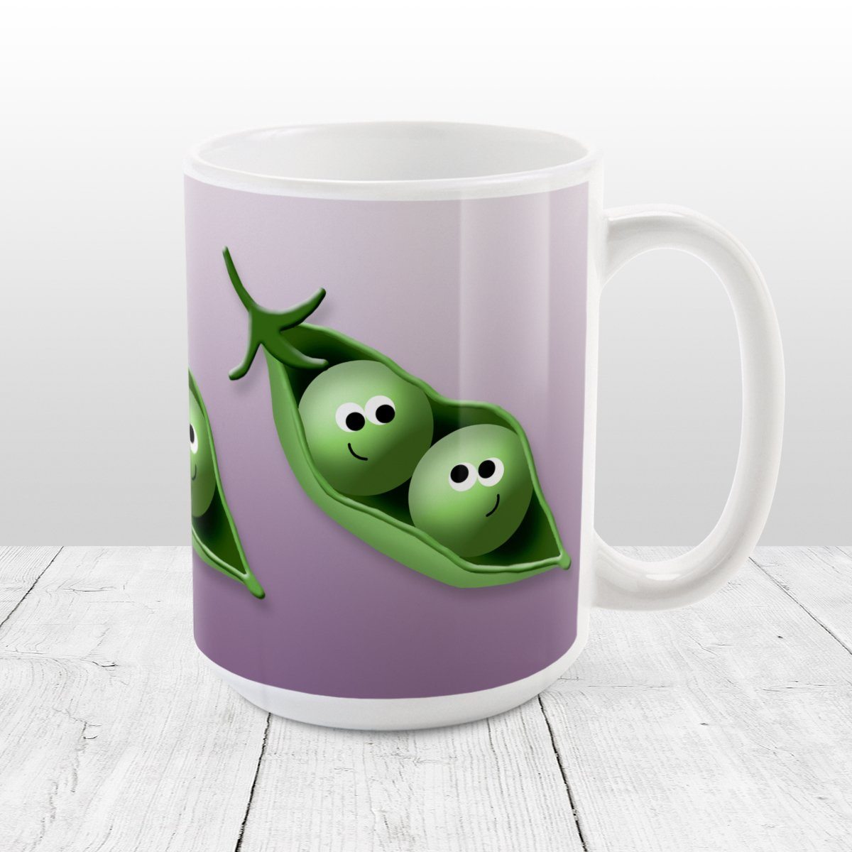 2 Peas in a Pod Mug at Amy's Coffee Mugs