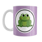 Adorable Purple Frog Mug (11oz) at Amy's Coffee Mugs