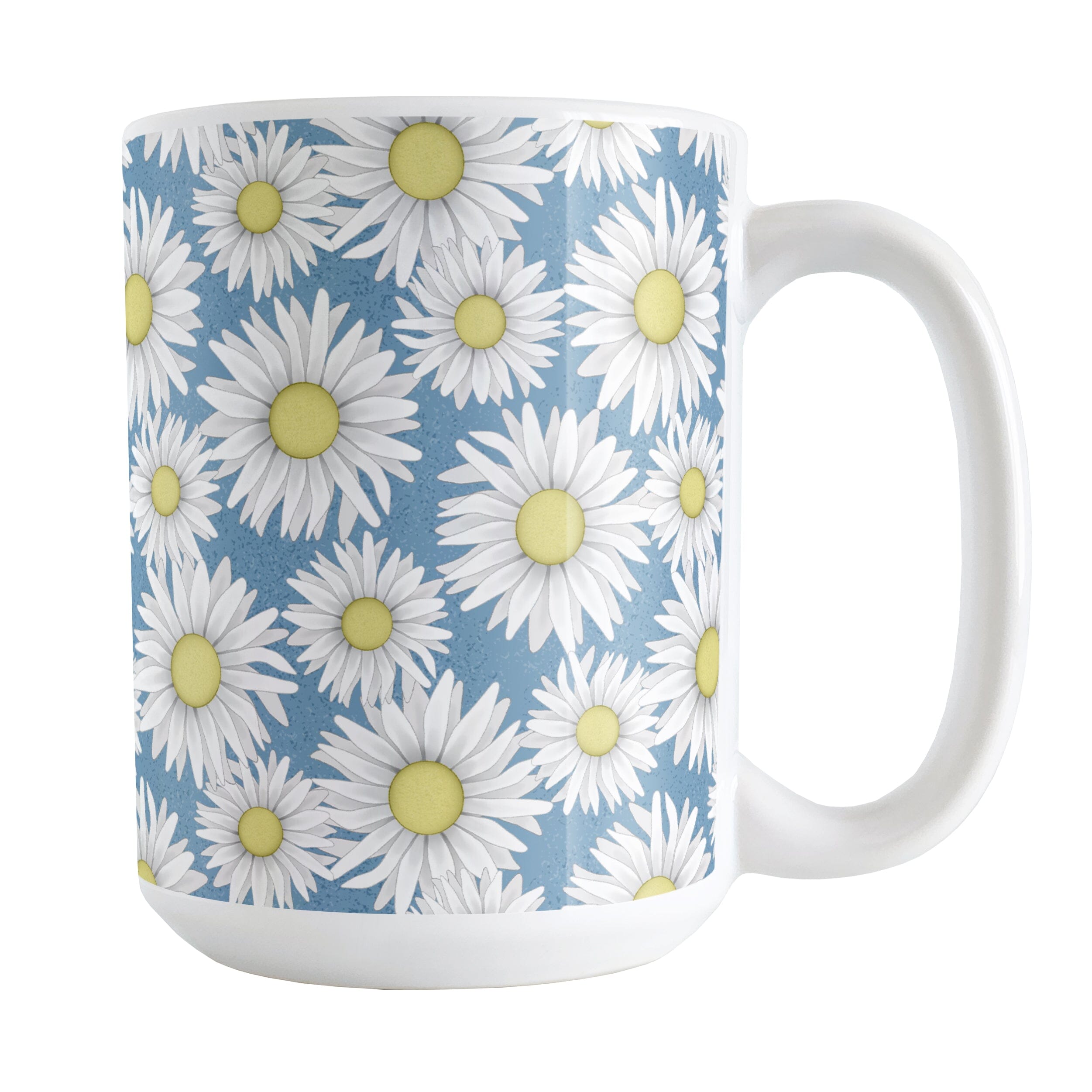 Happy Bee and Daisy Pattern Tumbler Cup – Amy's Coffee Mugs