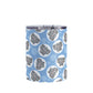 Cute Blue Elephant Pattern Tumbler Cup (10oz, stainless steel insulated) at Amy's Coffee Mugs