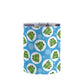 Cute Blue Frog Pattern Tumbler Cup (10oz, stainless steel insulated) at Amy's Coffee Mugs
