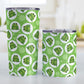 Cute Green Frog Pattern Tumbler Cup (20oz and 10oz, stainless steel insulated) at Amy's Coffee Mugs