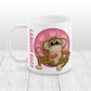 Cute Heart Love Monkey Mug at Amy's Coffee Mugs
