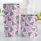 Cute Pink Elephant Pattern Tumbler Cup (20oz an 10oz, stainless steel insulated) at Amy's Coffee Mugs