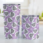 Cute Purple Elephant Pattern Tumbler Cup (20oz and 10oz, stainless steel insulated) at Amy's Coffee Mugs