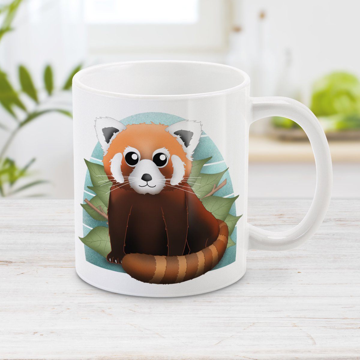 Cute Red Panda Mug at Amy's Coffee Mugs