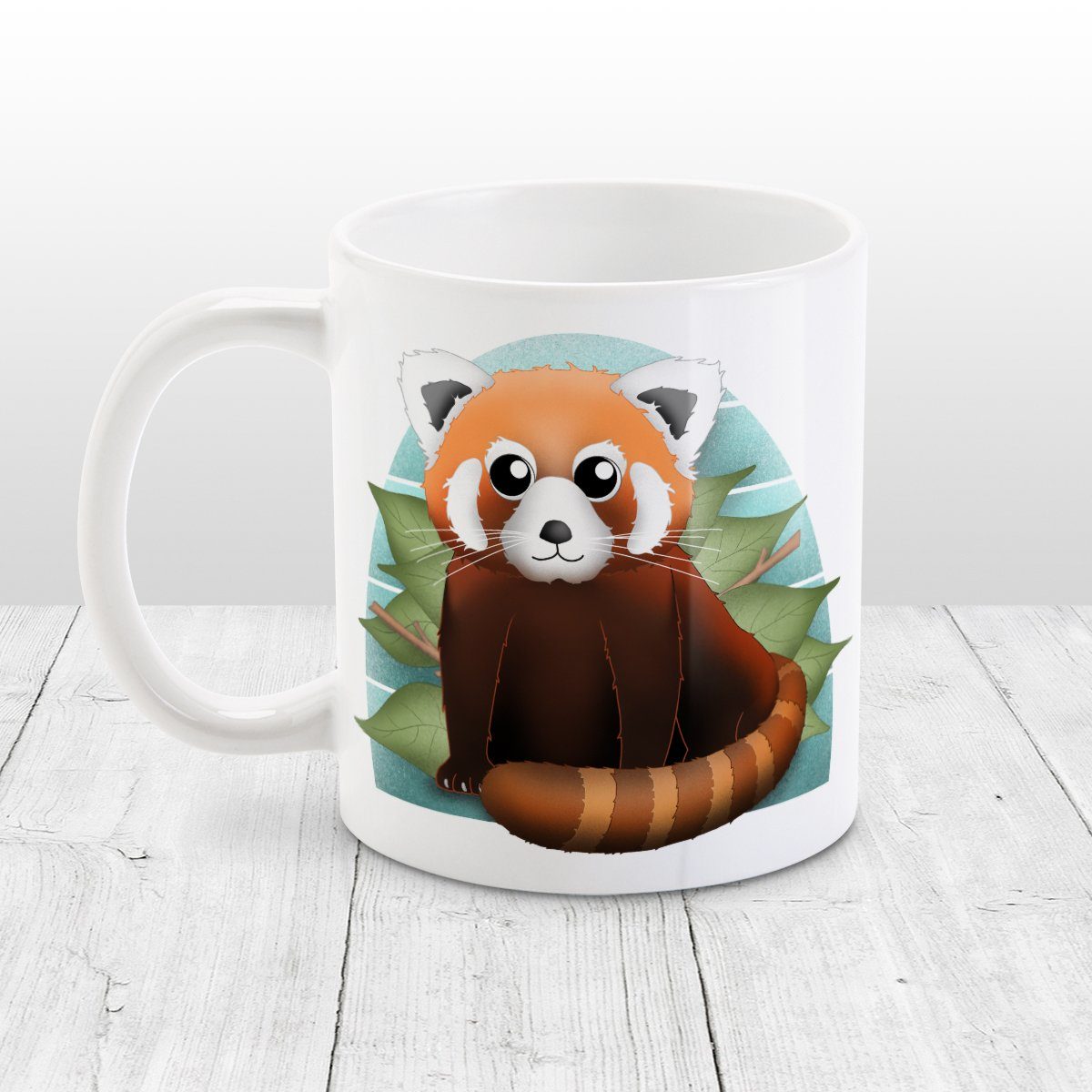 Cute Red Panda Mug at Amy's Coffee Mugs