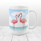 Flamingos in the Water - Flamingo Mug at Amy's Coffee Mugs