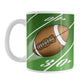 Football Field Green Mug (11oz) at Amy's Coffee Mugs