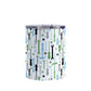Green Blue Tools Pattern Tumbler Cup (10oz, stainless steel insulated) at Amy's Coffee Mugs. A tumbler cup with a modern style pattern of tools in green, blue, black, and gray over white that wraps around the cup. Perfect for any handyman or contractor. 