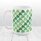Green Clovers Mug at Amy's Coffee Mugs