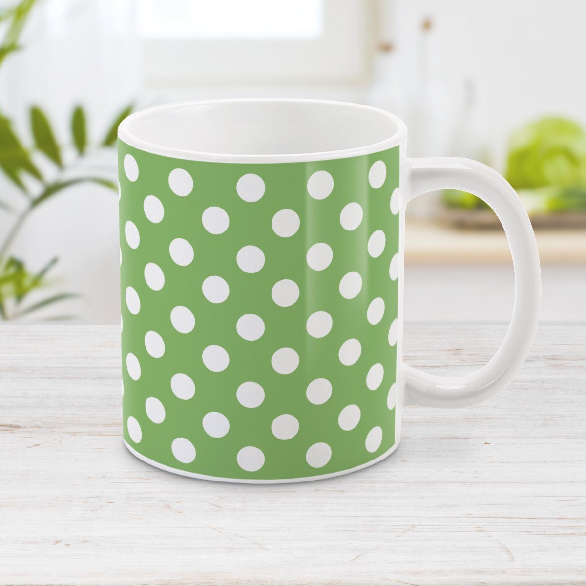 Berry Green Polka Dots Tumbler Cup – Amy's Coffee Mugs