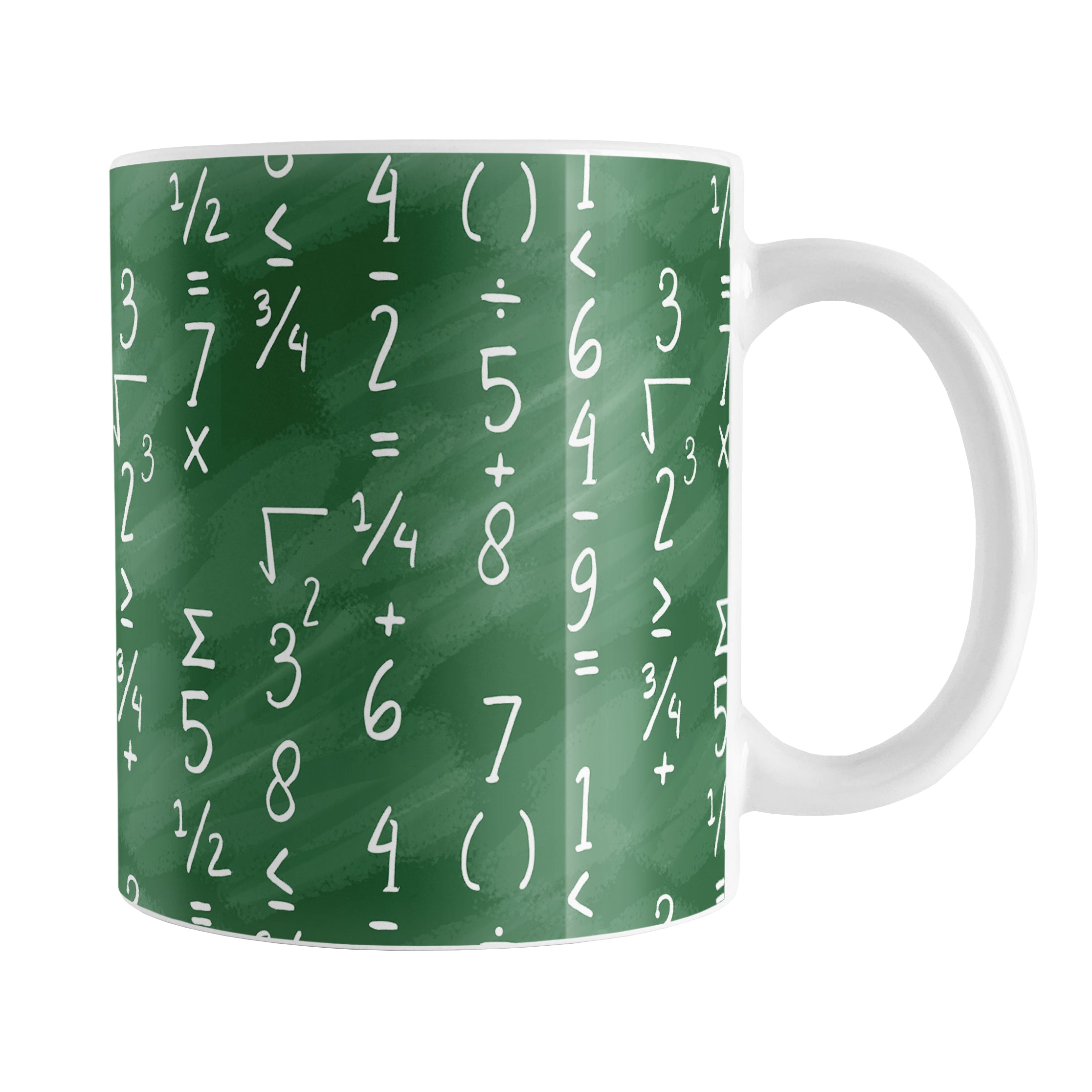 Mathworks Mug Mathematics Pattern Math Mug | Unique Mug for Math Lovers & Teachers ...