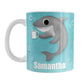 Personalized Cute Underwater Coffee Shark Mug (11oz) at Amy's Coffee Mugs