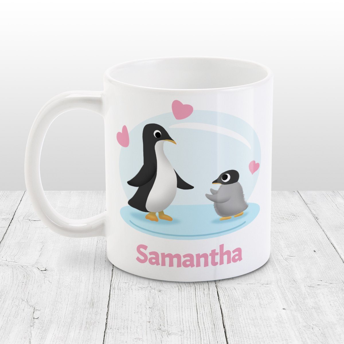 Personalized My Little Penguin Mug at Amy's Coffee Mugs