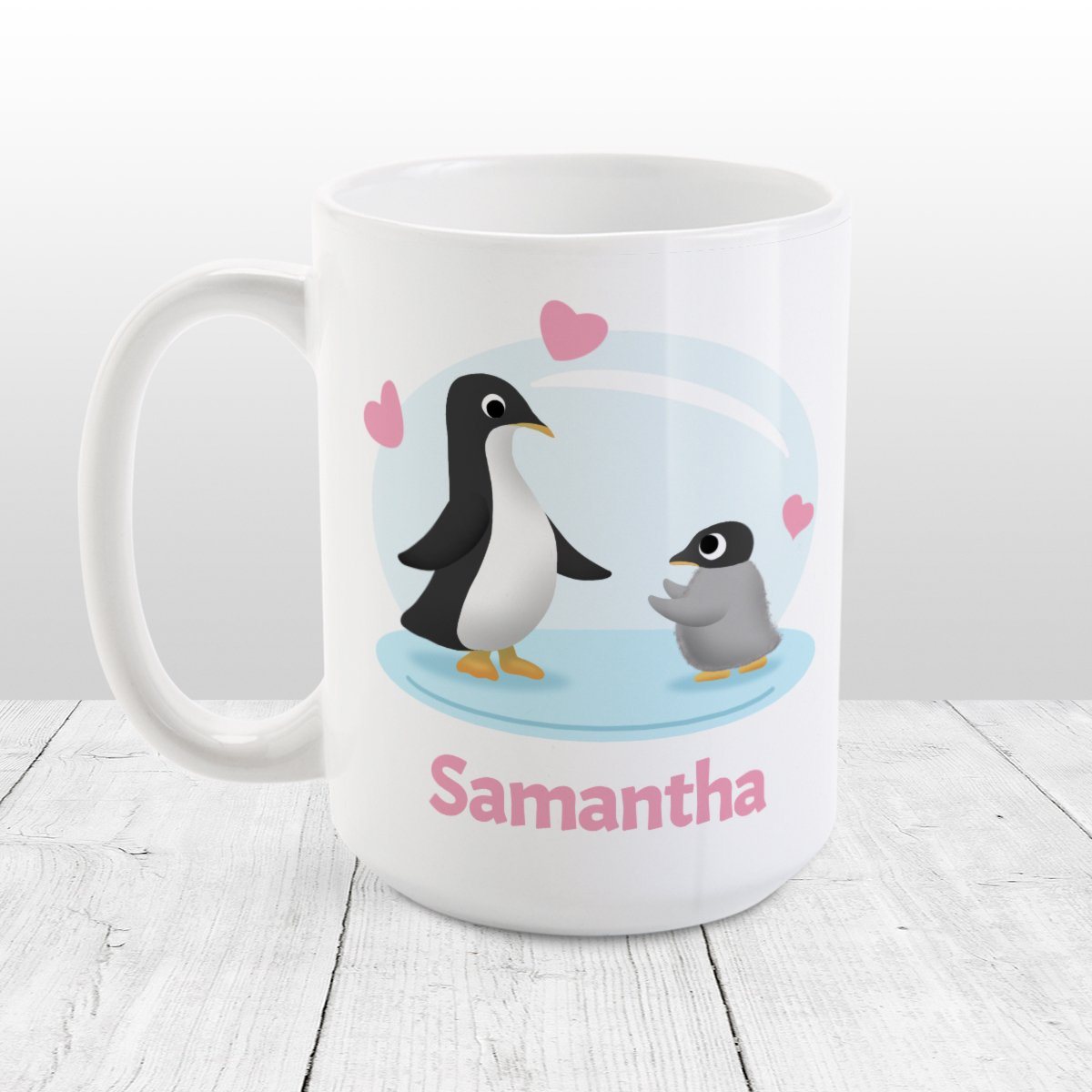 Personalized My Little Penguin Mug at Amy's Coffee Mugs