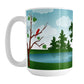Personalized Out in the Country Cabin Mug (15oz) at Amy's Coffee Mugs