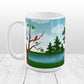 Personalized Out in the Country Cabin Mug (15oz) at Amy's Coffee Mugs