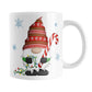 Holiday Candy Cane Gnome Mug - 11oz