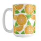Sliced Oranges Mug (15oz) at Amy's Coffee Mugs