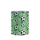 Soccer Ball and Goal Pattern Green Tumbler Cup (10oz) at Amy's Coffee Mugs. A stainless steel insulated tumbler cup designed with a pattern of soccer balls and goals over a green background that wraps around the cup. This green soccer tumbler cup is perfect for people who love or play soccer.