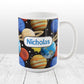 Space Planets Pattern - Personalized Space Mug at Amy's Coffee Mugs