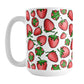Strawberries Mug (15oz) at Amy's Coffee Mugs