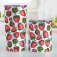 Strawberries Tumbler Cup (20oz and 10oz, stainless steel insulated) at Amy's Coffee Mugs