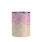 Strawberry Ice Cream Waffle Cone Tumbler Cup (10oz, stainless steel insulated) at Amy's Coffee Mugs