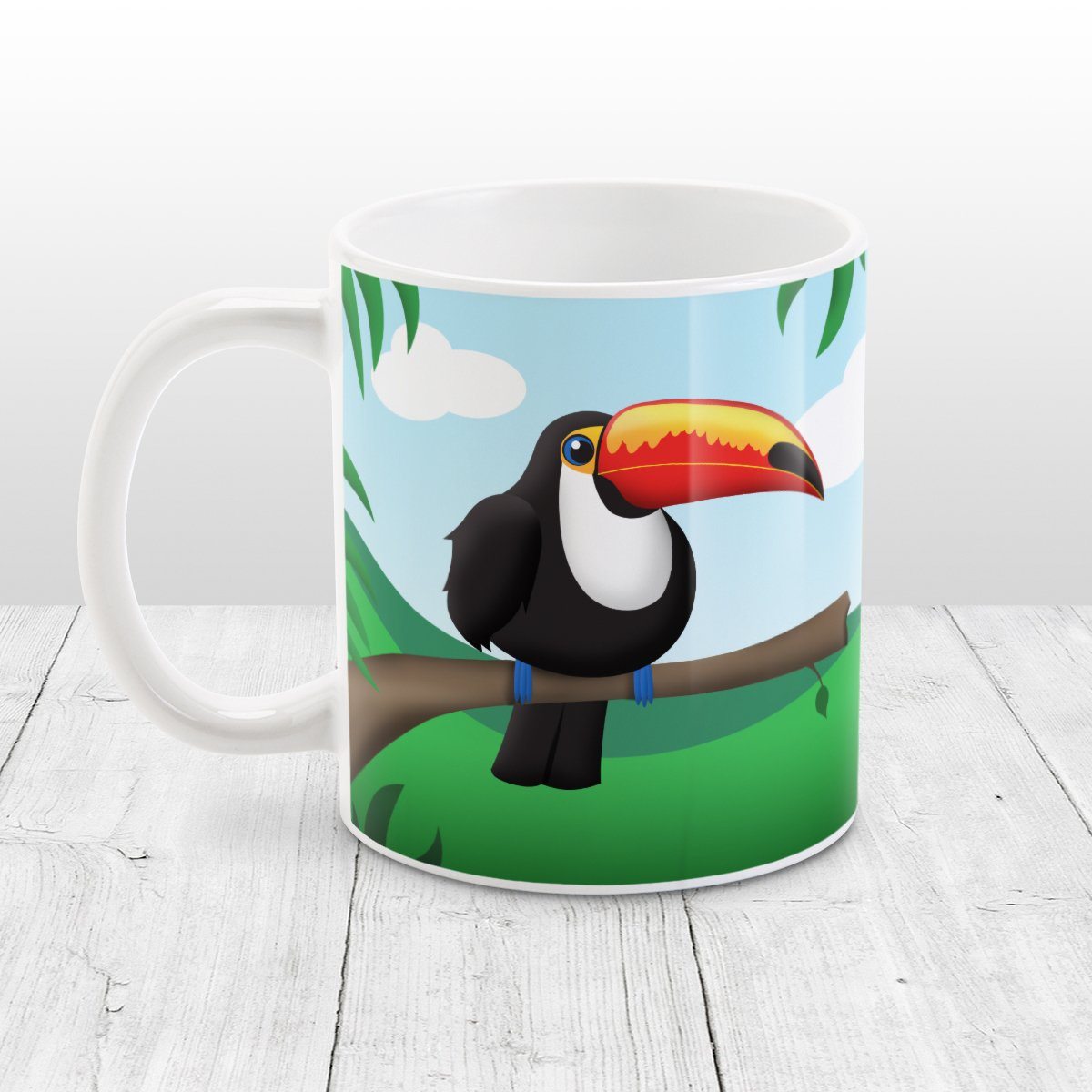 Tropical Toucan Mug at Amy's Coffee Mugs